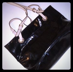 Michael Kors leather shoulder bag